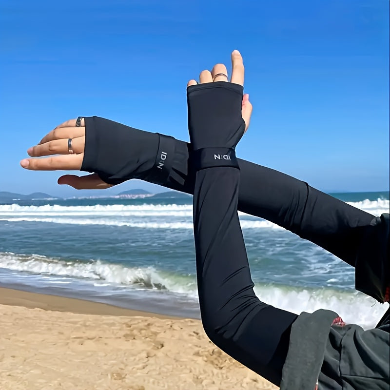 LooseFit Arm SleevesBreathable Sun SleevesCycling Arm CoversUnisex Sun Protection