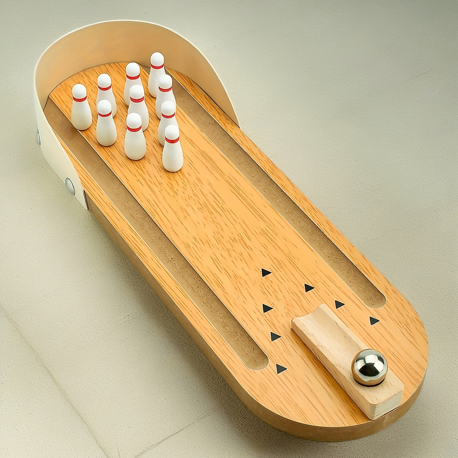 Wooden Fidget Bowling