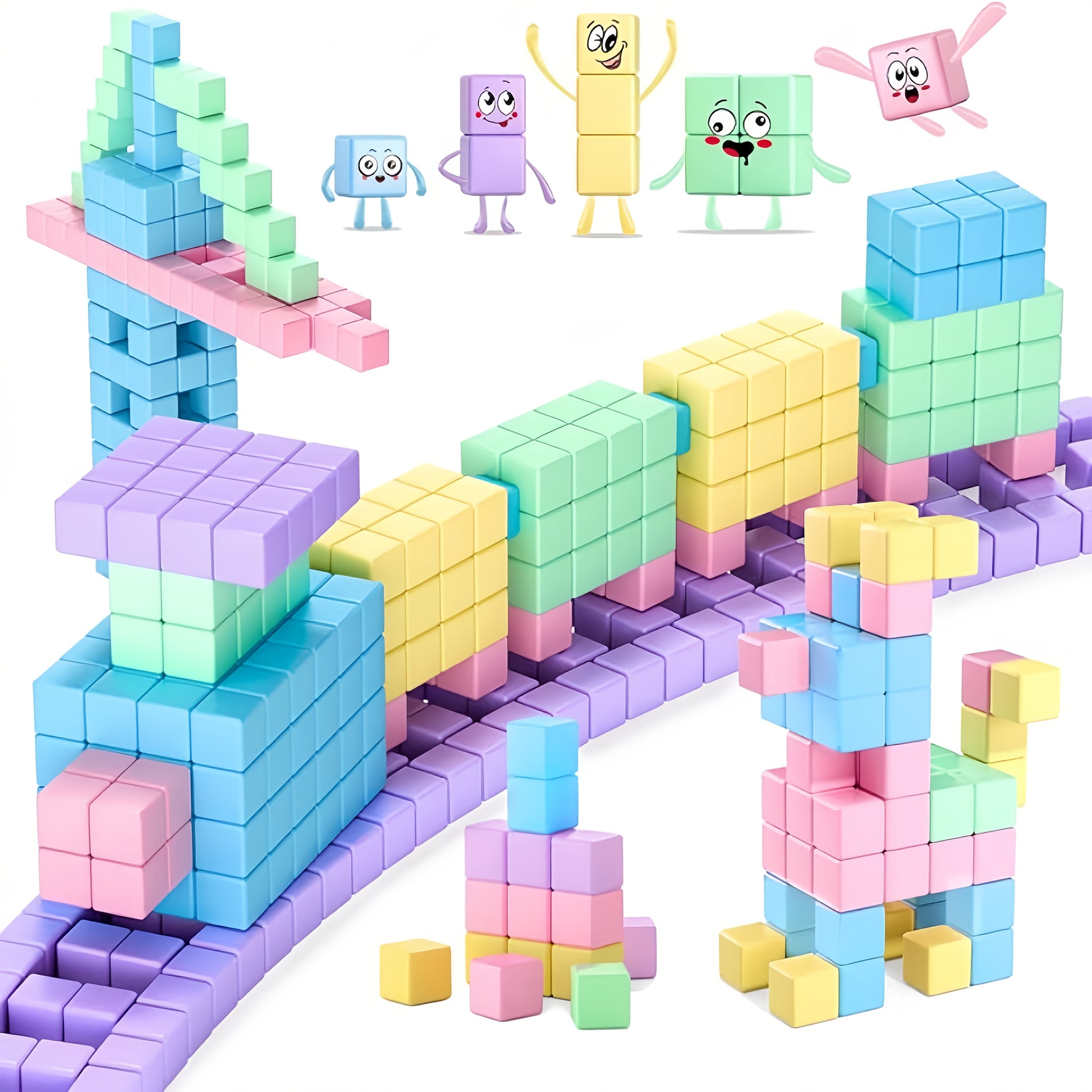 Macaron Magnetic Blocks