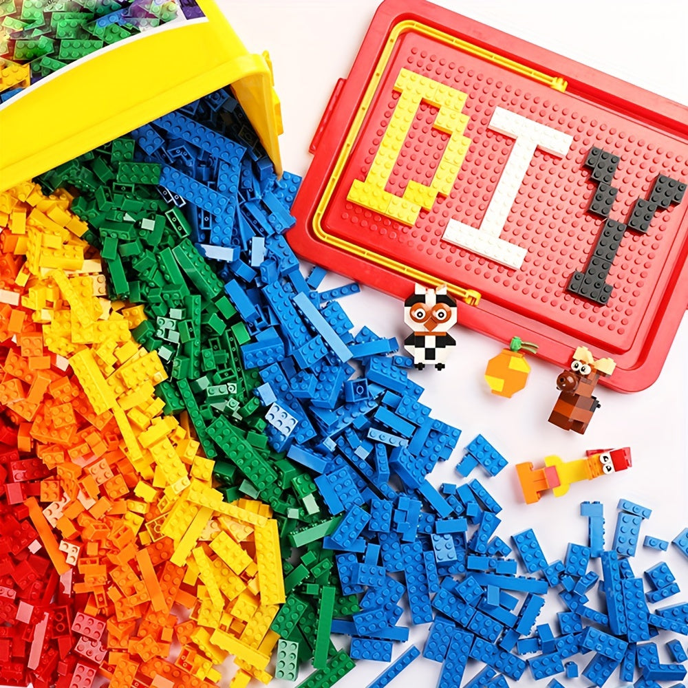 500pcs Educational Building Blocks Set for Youngsters  Colorful DIY Construction Toys to Stimulate Creativity  Imagination Perfect for Boys  Girls Ideal Christmas Thanksgiving  Birthday Gifts Small Particle Puzzle