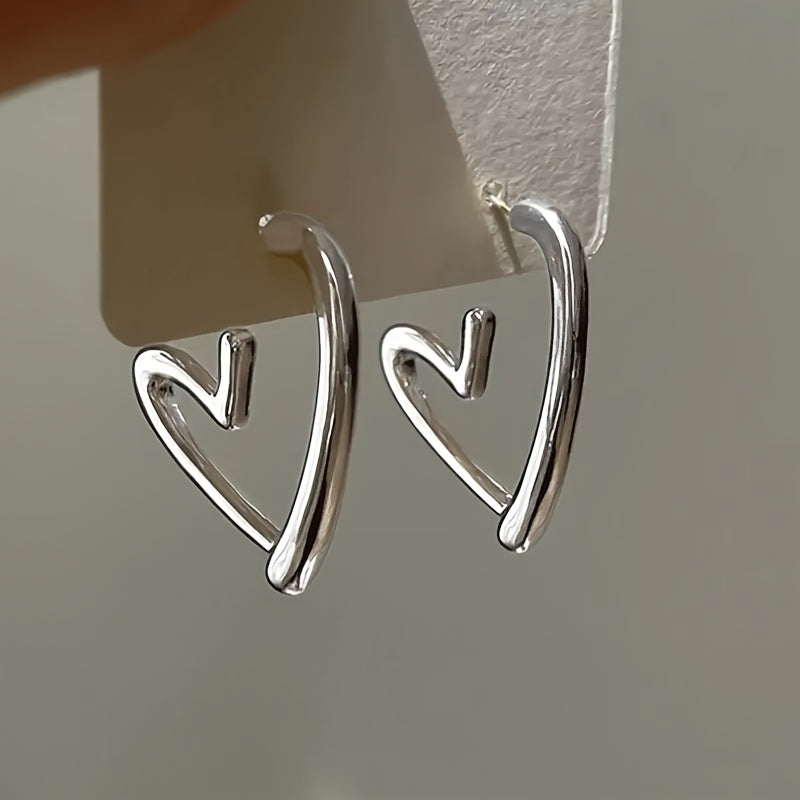 Chic Heart Earrings